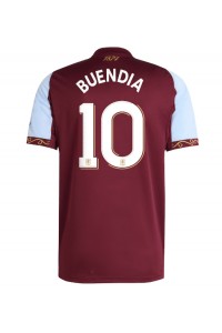 Aston Villa Emiliano Buendia #10 Jalkapallovaatteet Kotipaita 2025-26 Lyhythihainen